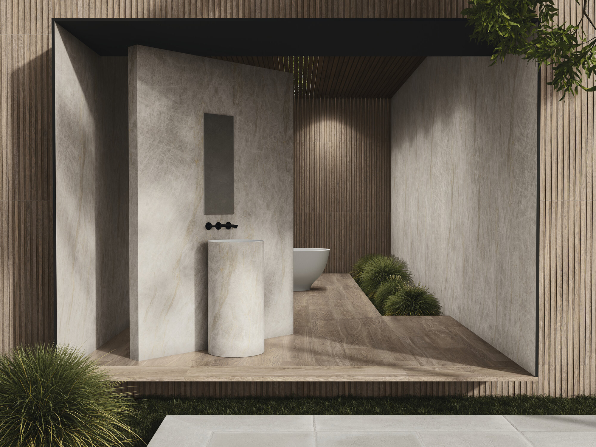 Salle de bain avec carrelage AGRA APE Grupo