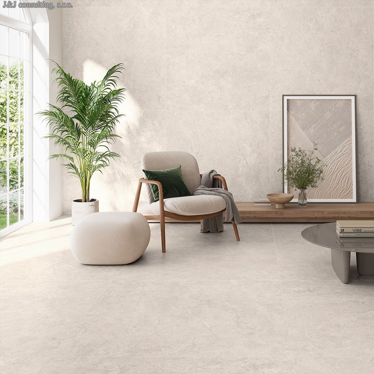 Carrelage BABILONE BONE 60x60