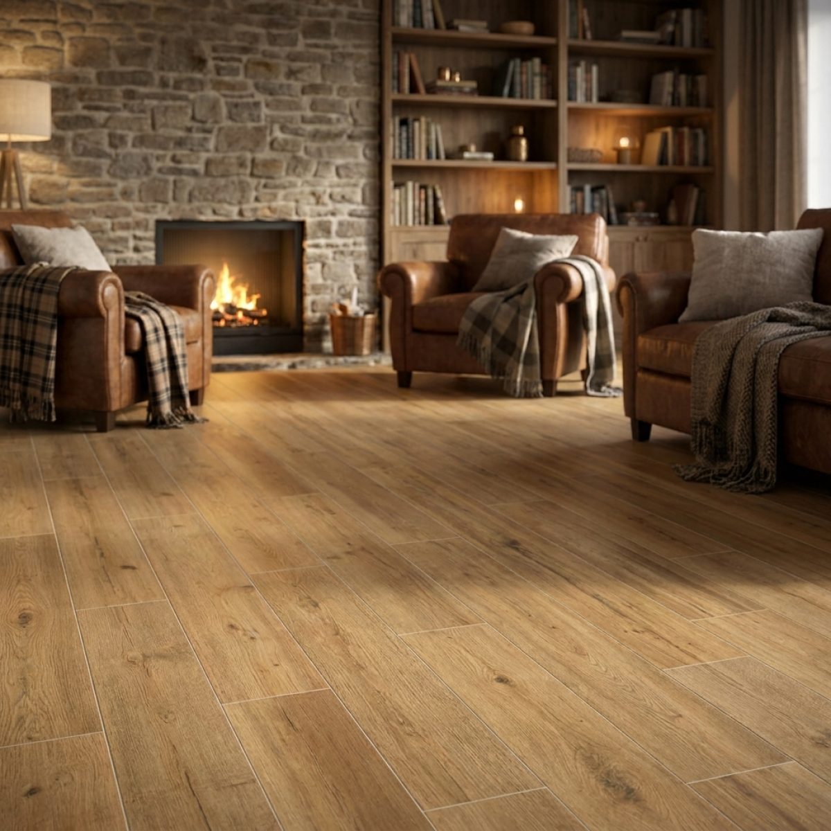 Carrelage SPRINGWOOD MIEL 23x120