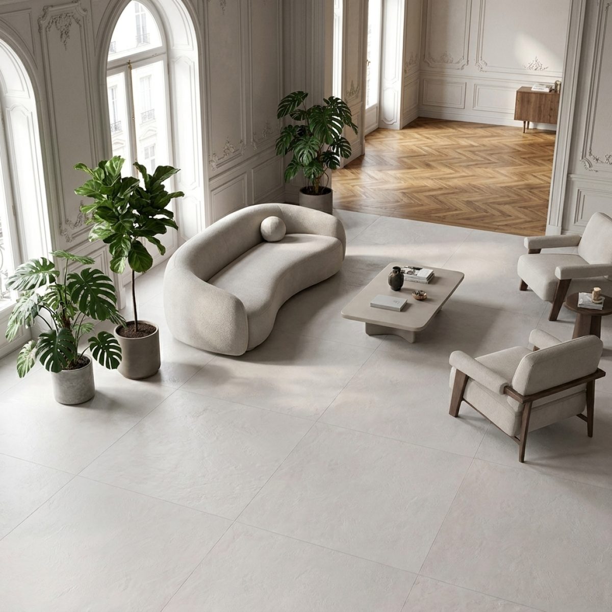 Carrelage NEWTON WHITE 60x60