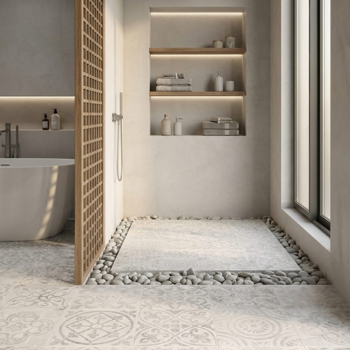 Carrelage Hidra Newton White 30x90
