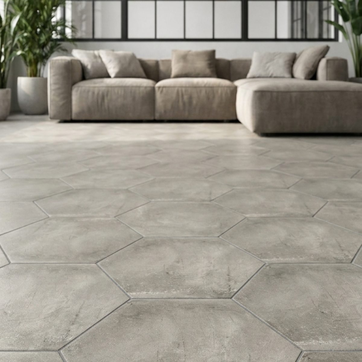 Carrelage Miami Esagona Dust Grey 24x27.7