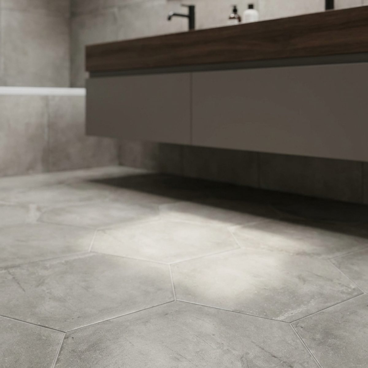 Carrelage Miami Esagona Dust Grey 24x27.7